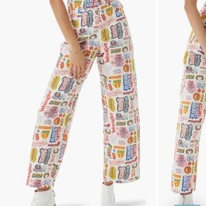 Wrangler x Free People Cowgirl Heaven Printed Vintage style denim EUC